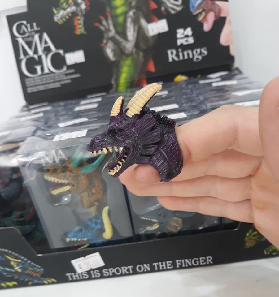Miniatura: Anel Dragão 2 Peças