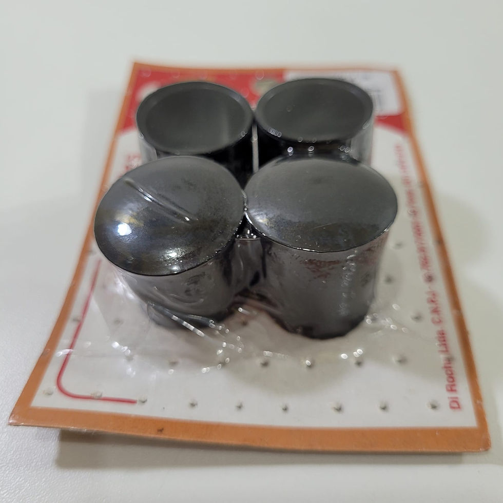 Miniatura: Pé para Cadeira ou Mesa 21mm 4 unidades