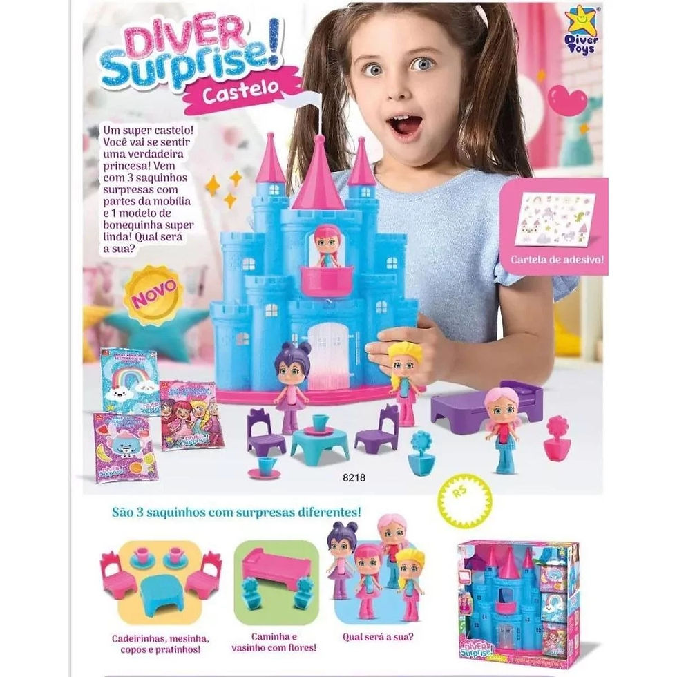 Miniatura: Castelo Diver Surprise Divertoys