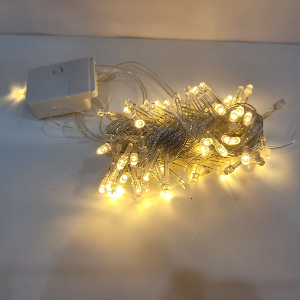 Miniatura: Pisca 100 Leds Branco Quente 9 metros 8 funções