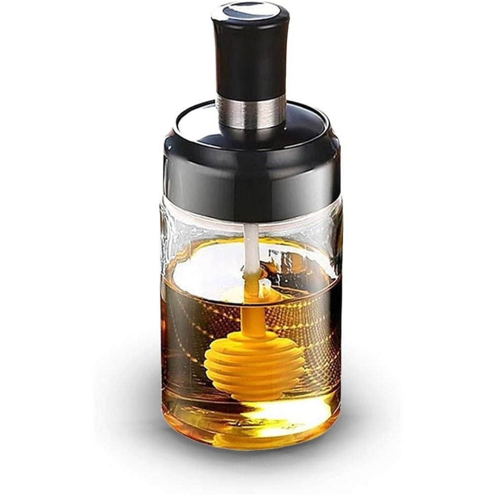 Pote De Vidro Com Meleira 260ml Porta Mel Purus