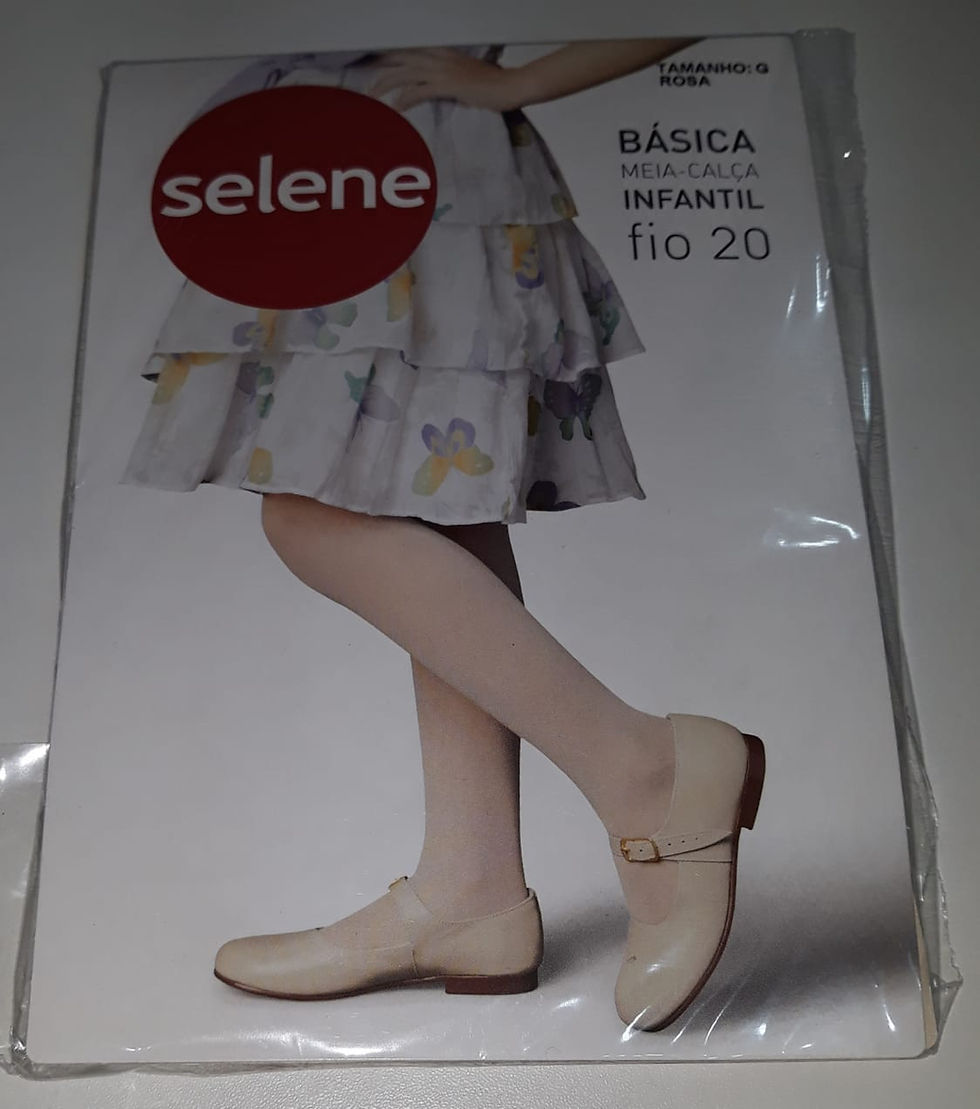 Miniatura: Meia Calça Infantil Fio 20