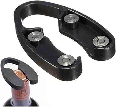 Miniatura: Conjunto para Vinho Bico Dosador Aerador Cortador de Lacres e Anel Corta Gotas