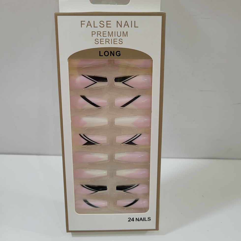 Miniatura: Unha Postiça Nail Premium Series Long com 24 peças