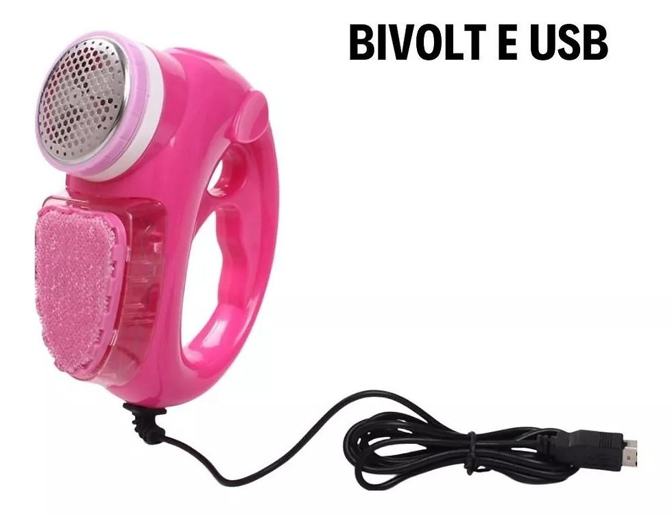 Miniatura: Papa Bolinhas Para Roupas Tira Pelos Elétrico Usb Bivolt Top Útil