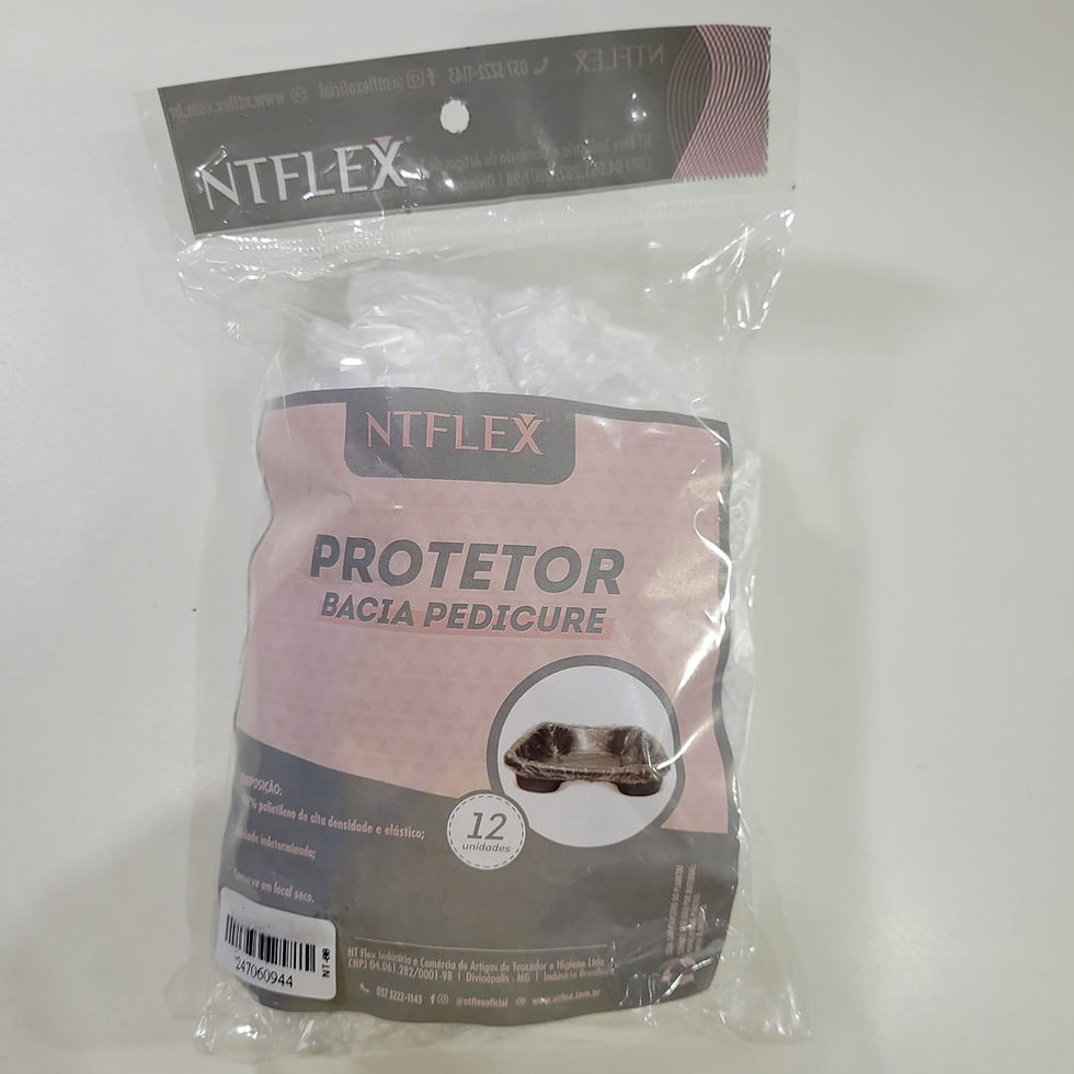 Miniatura: Capa Protetora para Bacia de Pedicure com 12 unidades NTFLEX