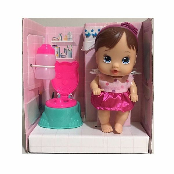 Miniatura: Boneca Little Dolls Faz Xixi