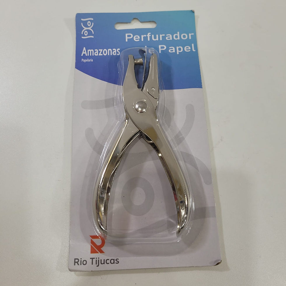 Miniatura: Perfurador de Papel 1 Furo Amazonas