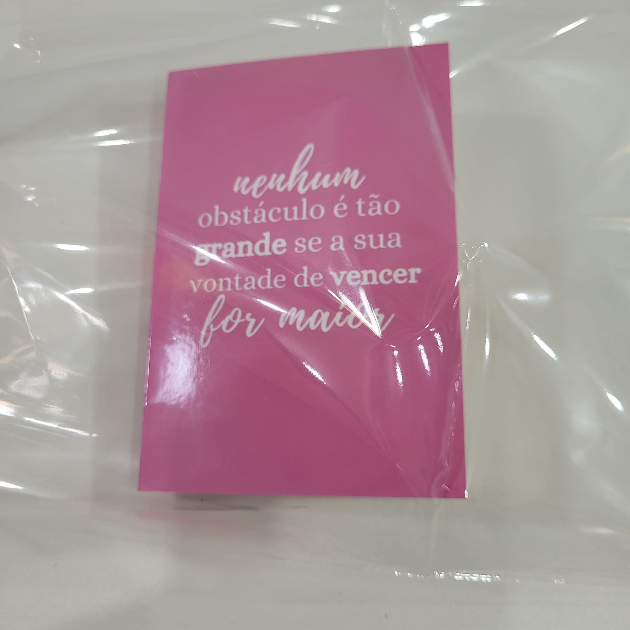 Colar Folheado com Cartão Comemorativo