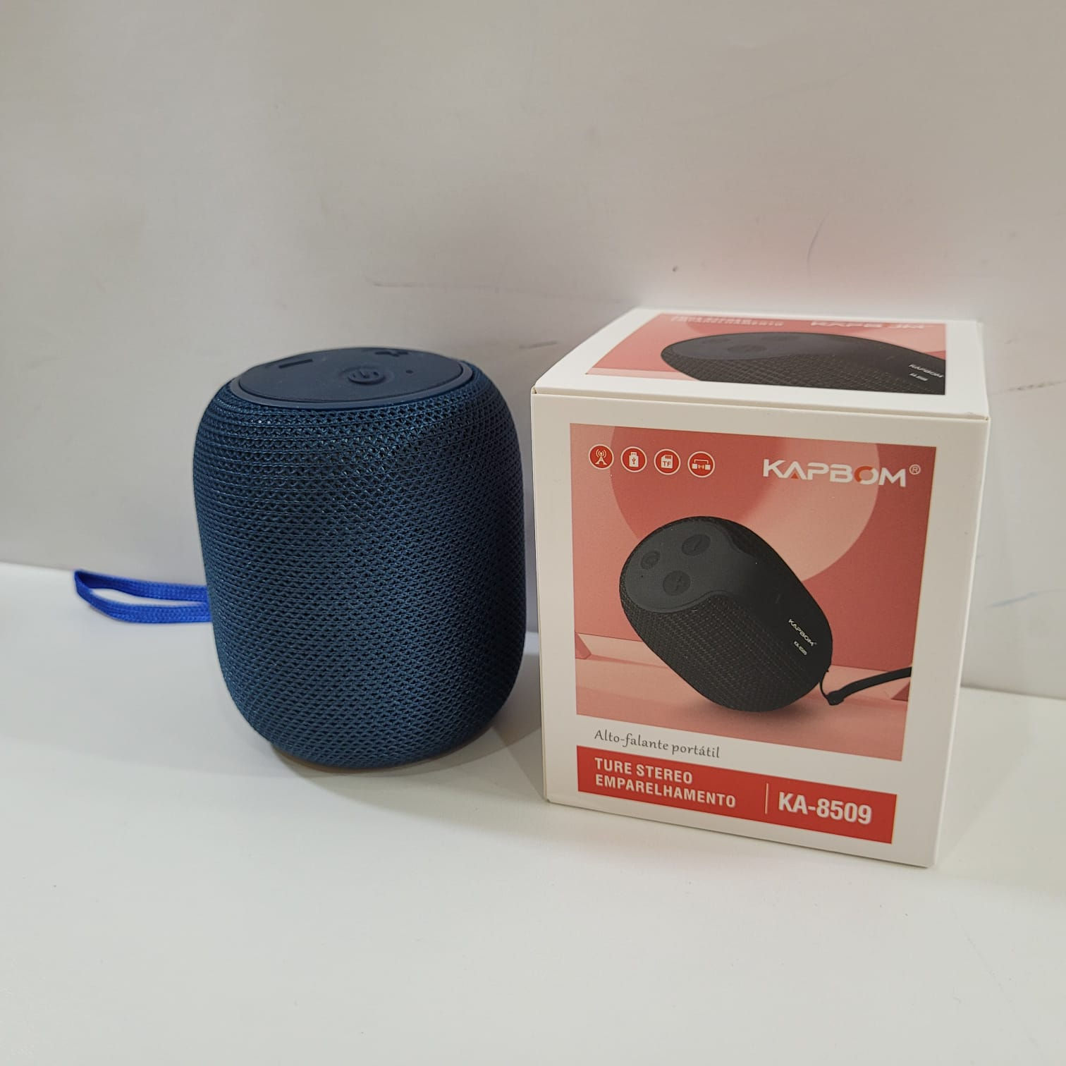 Mini Caixa de Som Portátil Bluetooth 5W KAPBOM KA-8509