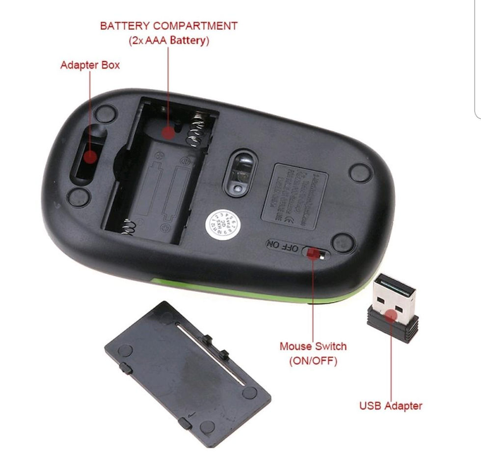 Miniatura: Mouse Óptico USB sem Fio
