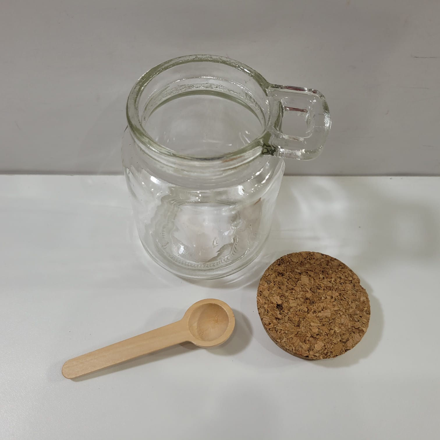 Pote de Vidro com Tampa 9,5cm 250ml