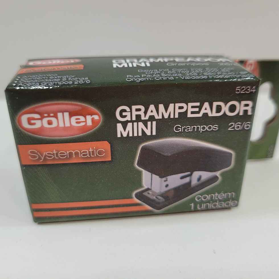 Miniatura: Grampeador Mini Metal Goller
