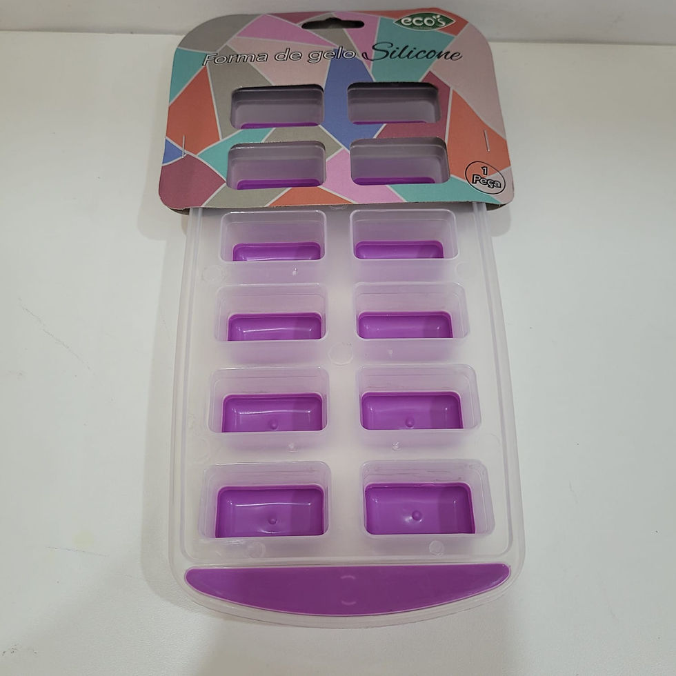 Miniatura: Forma para Gelo Plástico com Silicone Ecos Houseware