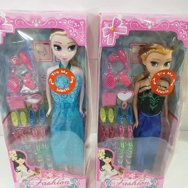 Miniatura: Boneca Frozen Elsa Ana
