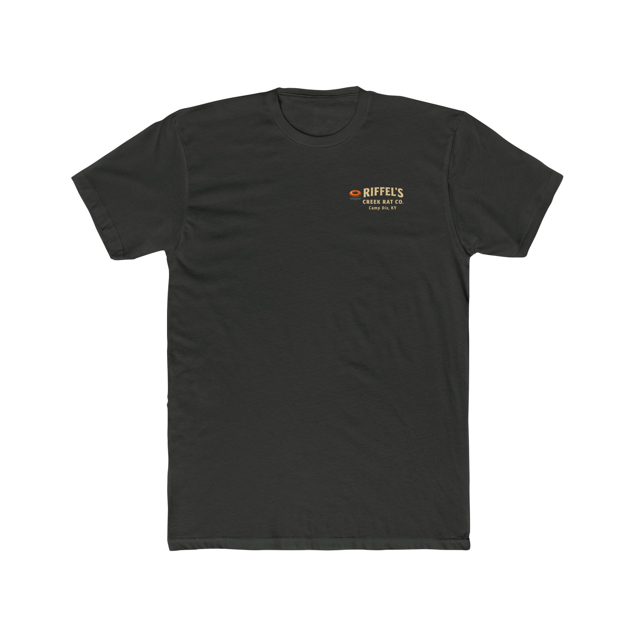 Creek Rat Camp Tee - "Riffel's Camp & Float" Retro Fishing T‑Shirt