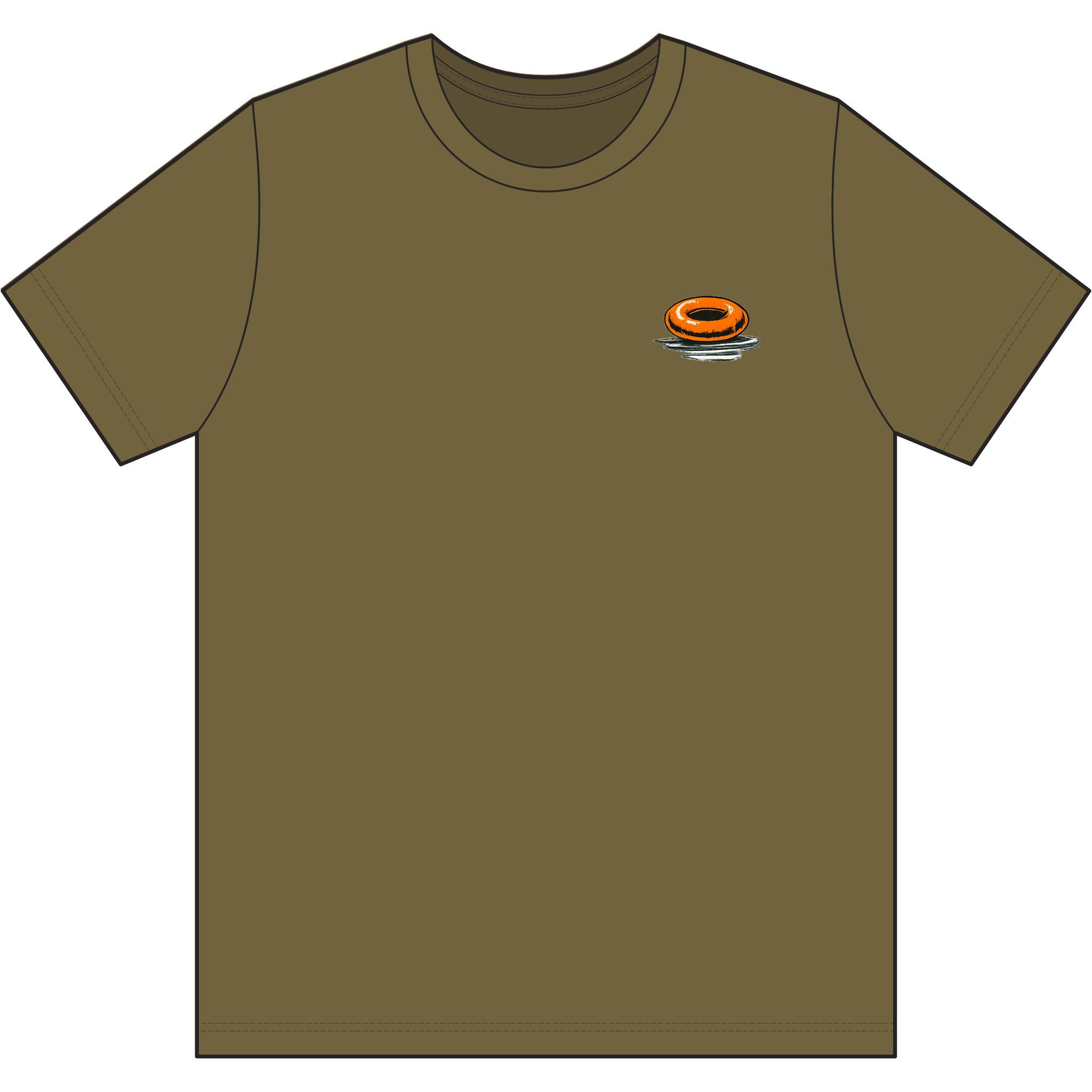 CAMOFLAUGE Only Camp Float T-Shirt "Riffel's Camp & Float" River Tube
