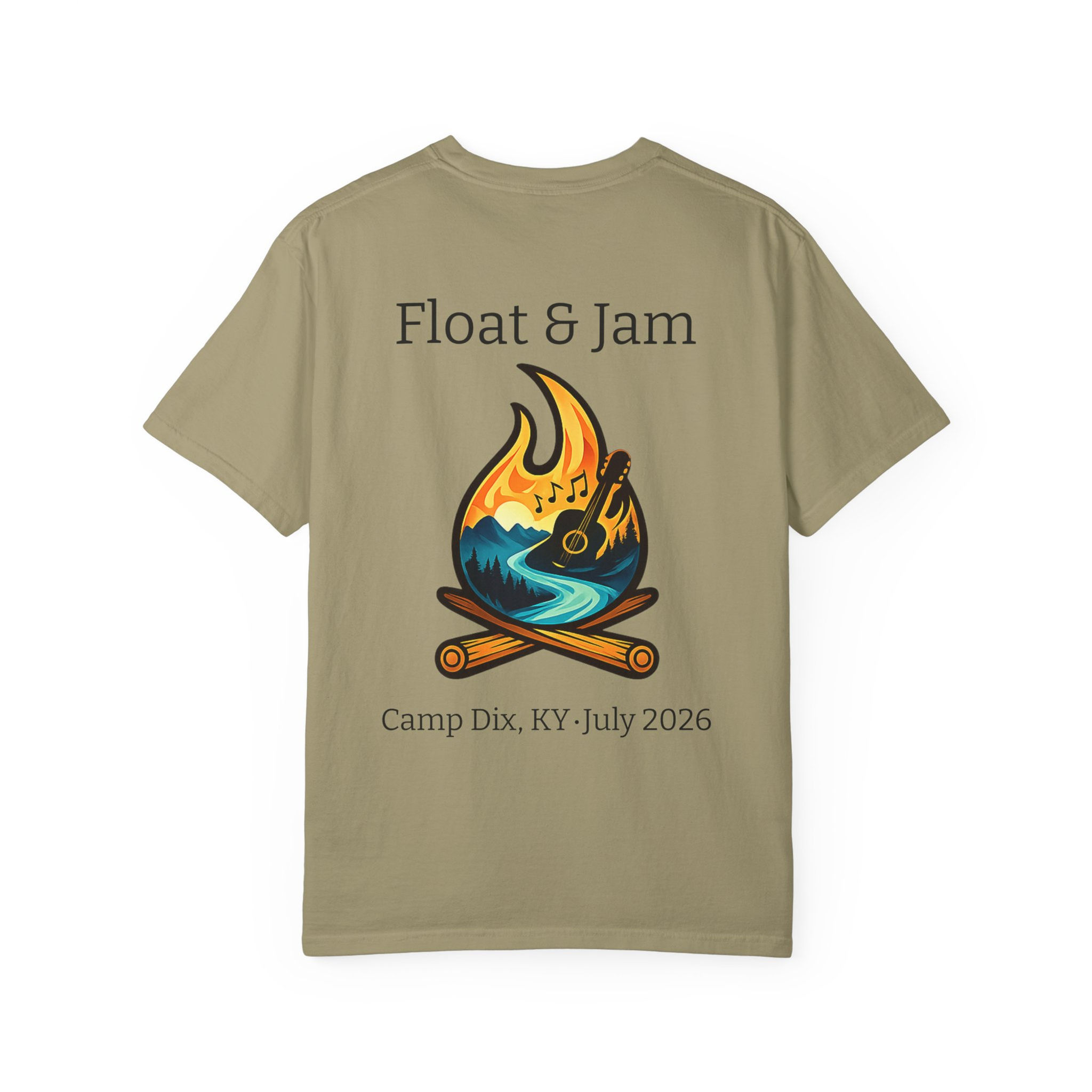 Creek Music Kickoff Event Tee — Camping & Creek Festival T-Shirt