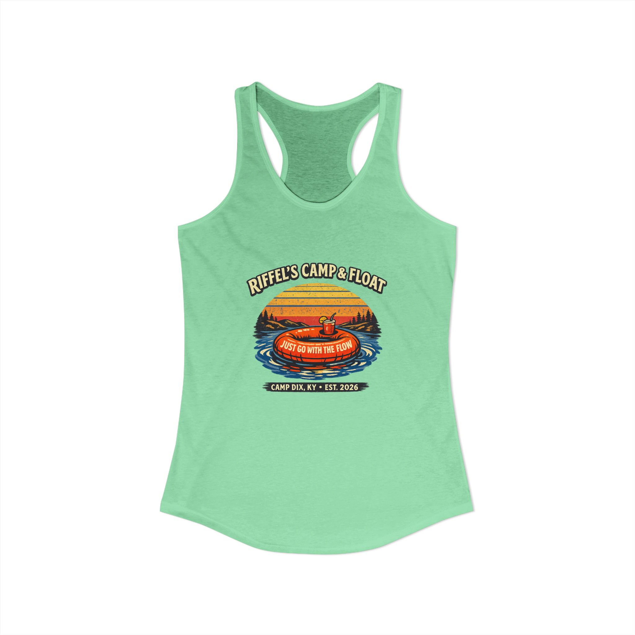 Creekside Summer Tank — Women's Camping & Tube Float Vibe