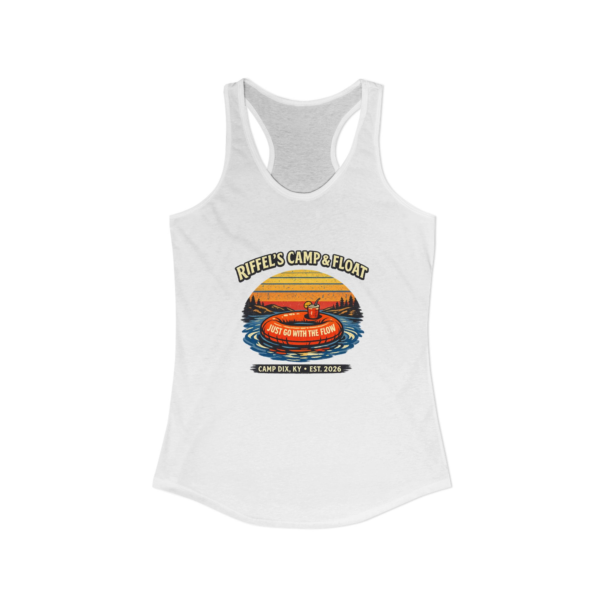Creekside Summer Tank — Women's Camping & Tube Float Vibe