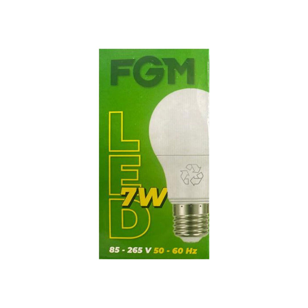 BOMBILLO LED 7W 65K 85/265V E-27