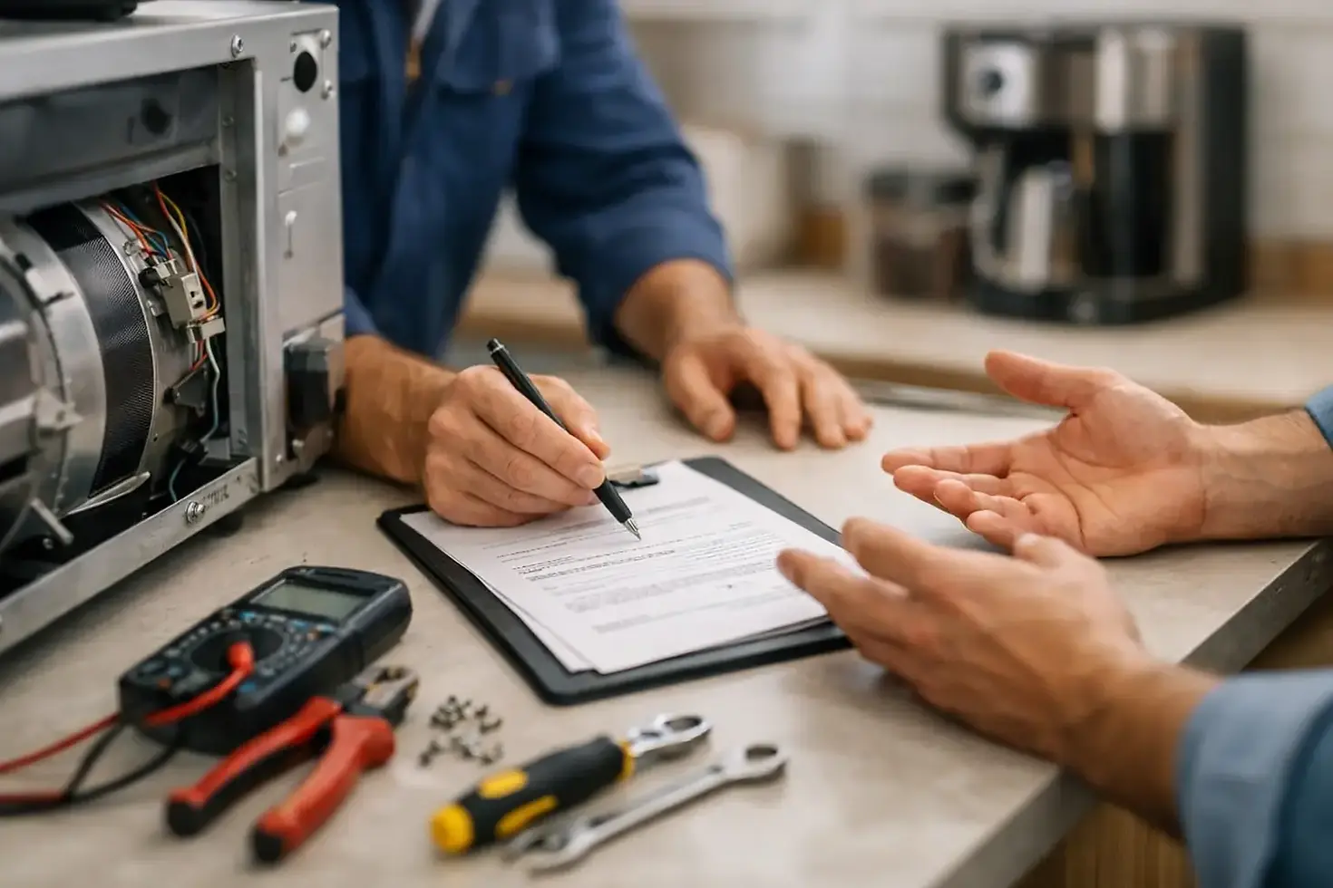 Presupuesto reparación electrodomésticos sin sorpresas