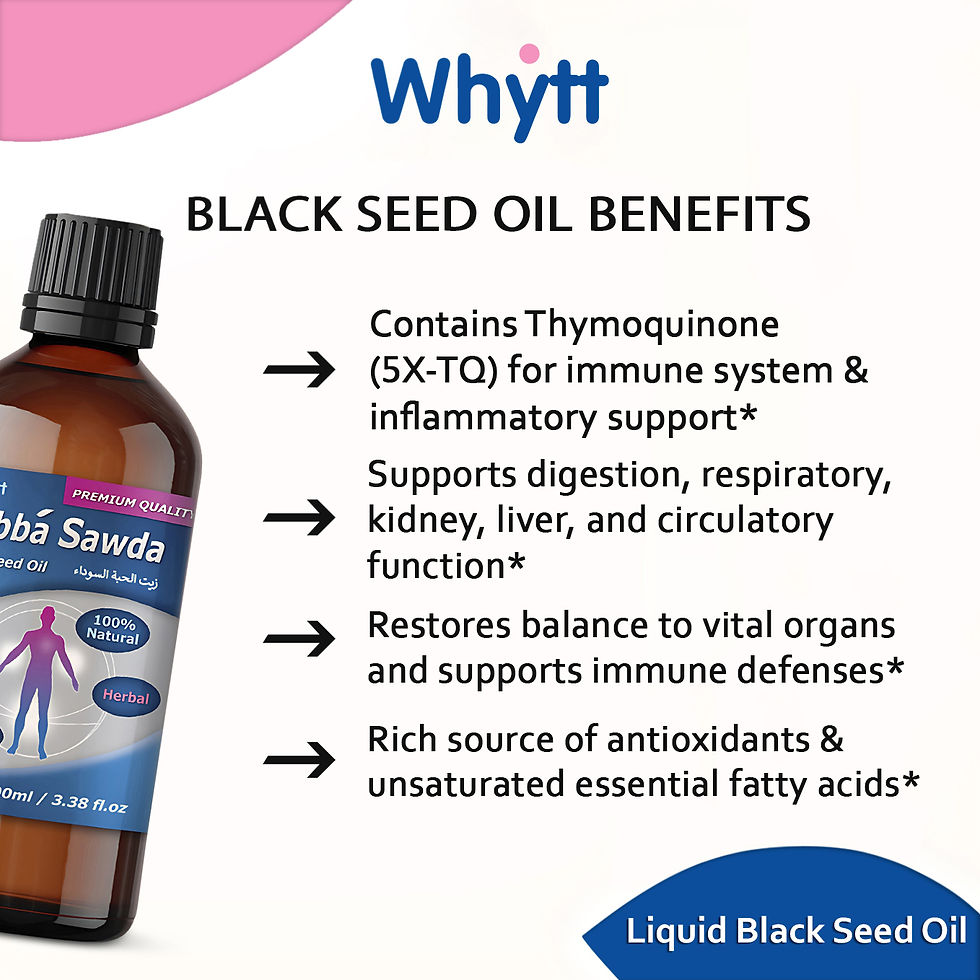 Thumbnail: Premium Black Seed, 100% Pure Cold-Pressed Black Cumin Seed Oil