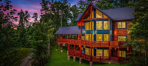 Alpine Summit Cabin and Spa sunset.jpg