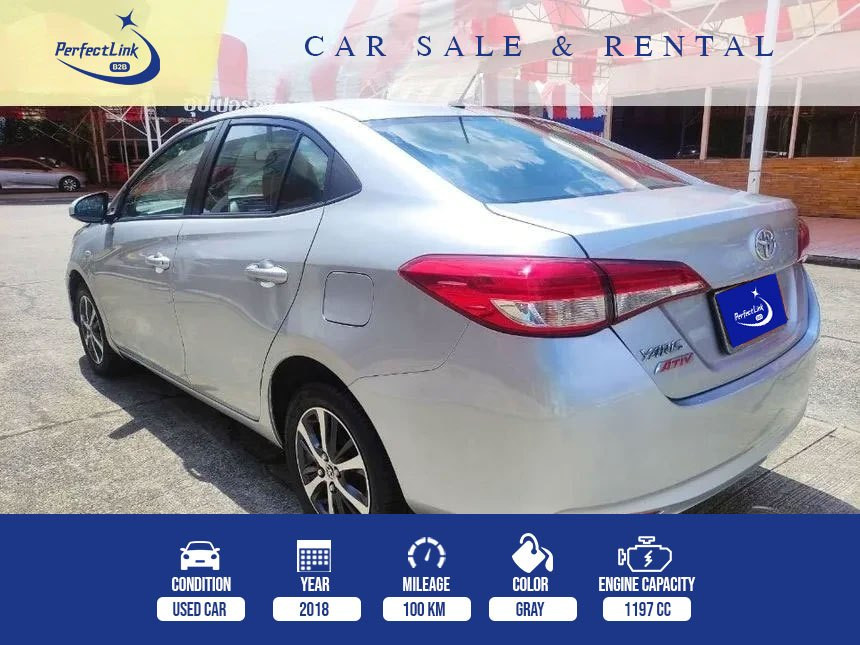 Thumbnail: 2018 Toyota Yaris Ativ 1.2 (ปี 17-22) E Sedan