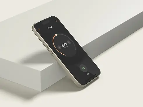 Bluetooth aplikācija aromātu ierīču kontrolei