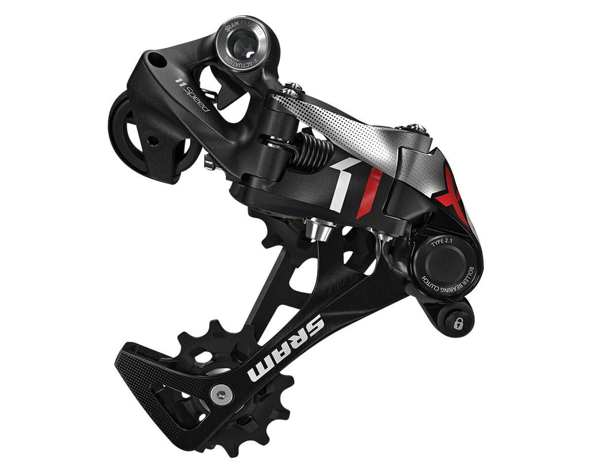 SRAM X01 Rear Derailleur — 1x11-Speed, Medium Cage, Type 2.1 X-HORIZON, MTB, Bla