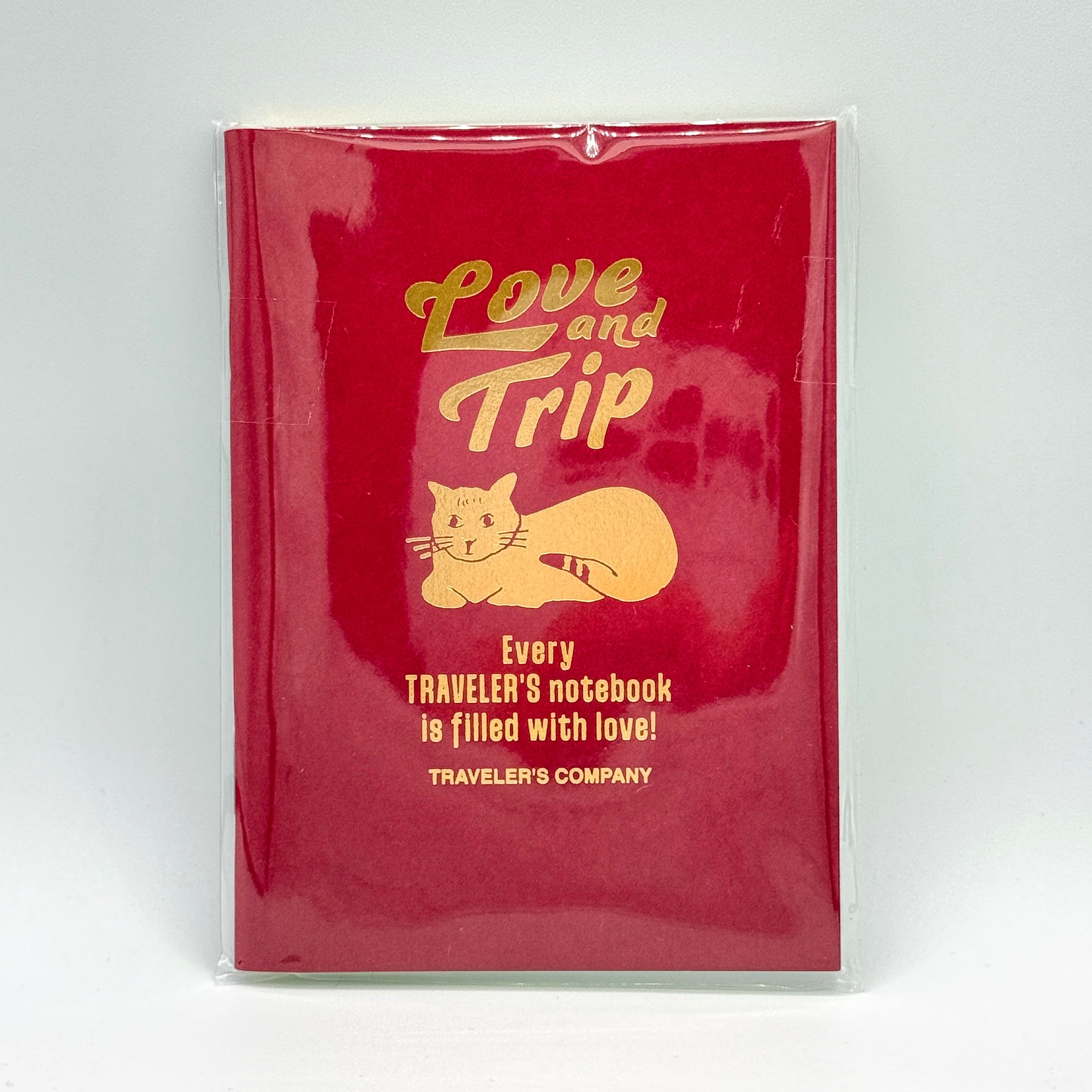 LOVE & TRIP Red Refill — Passport Size, MD Paper 60 Pages