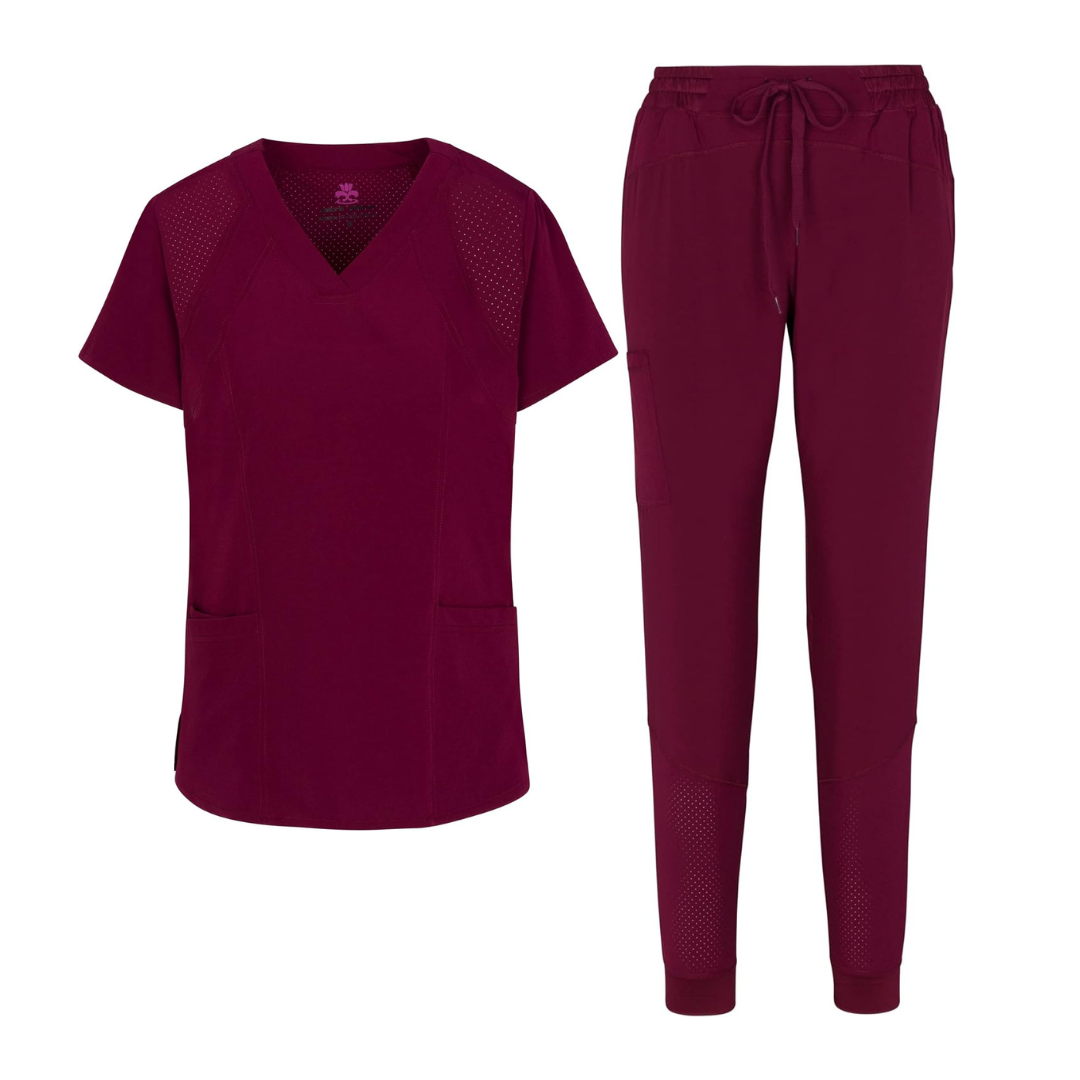 Set Jogger Moviment II - Rojo vino
