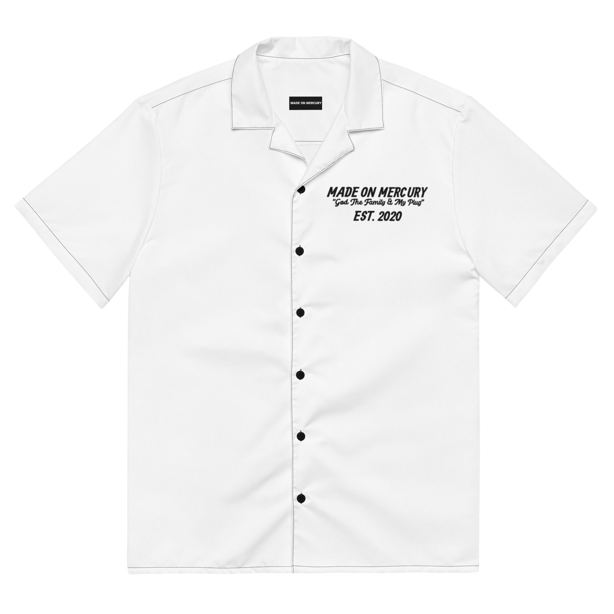 MERCURY Cartel Button Up "White"