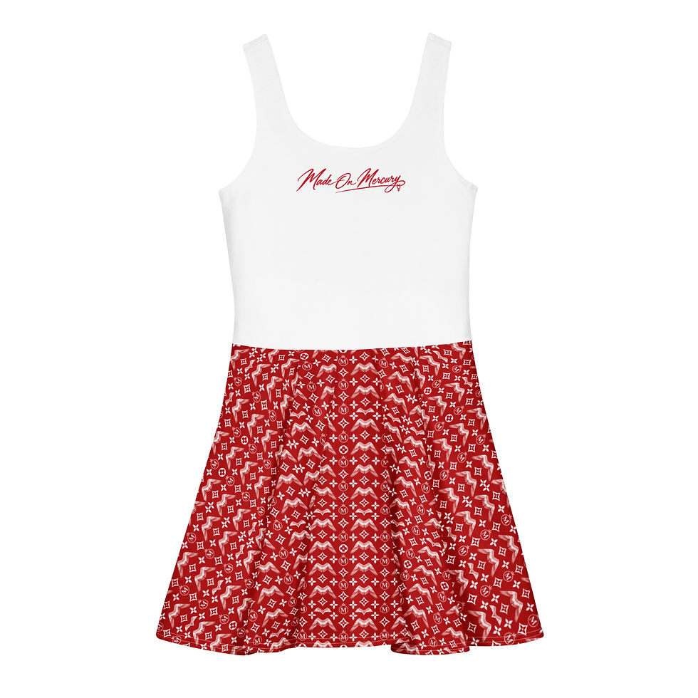 Thumbnail: Mercury Cotton skater dress
