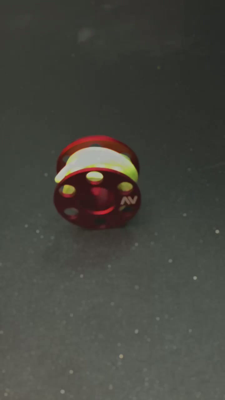 Thumbnail: Mini Reel Pendant With Luminous Rope