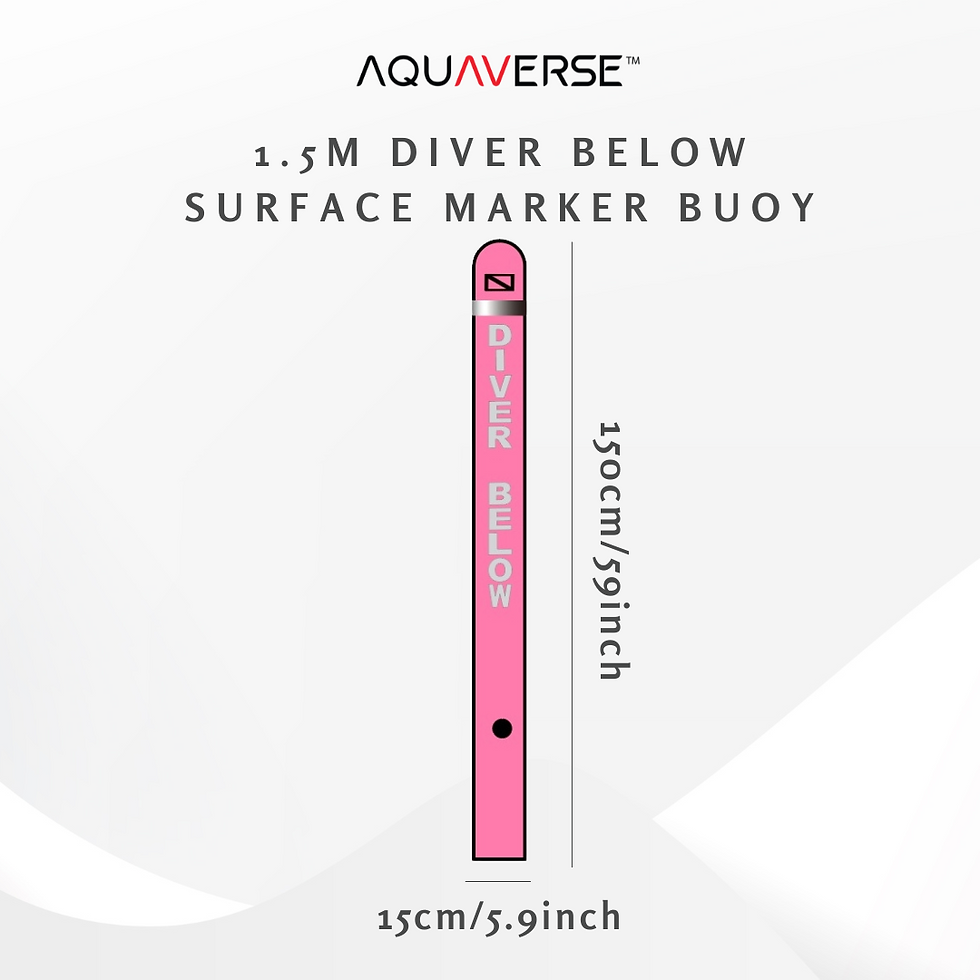 Thumbnail: Aquaverse 1.8m/1.5m/1.2m Surface Marker Buoy SMB