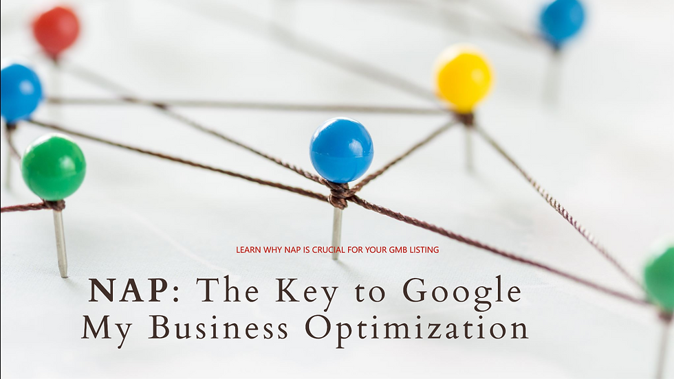 NAP Consistency for google business profile