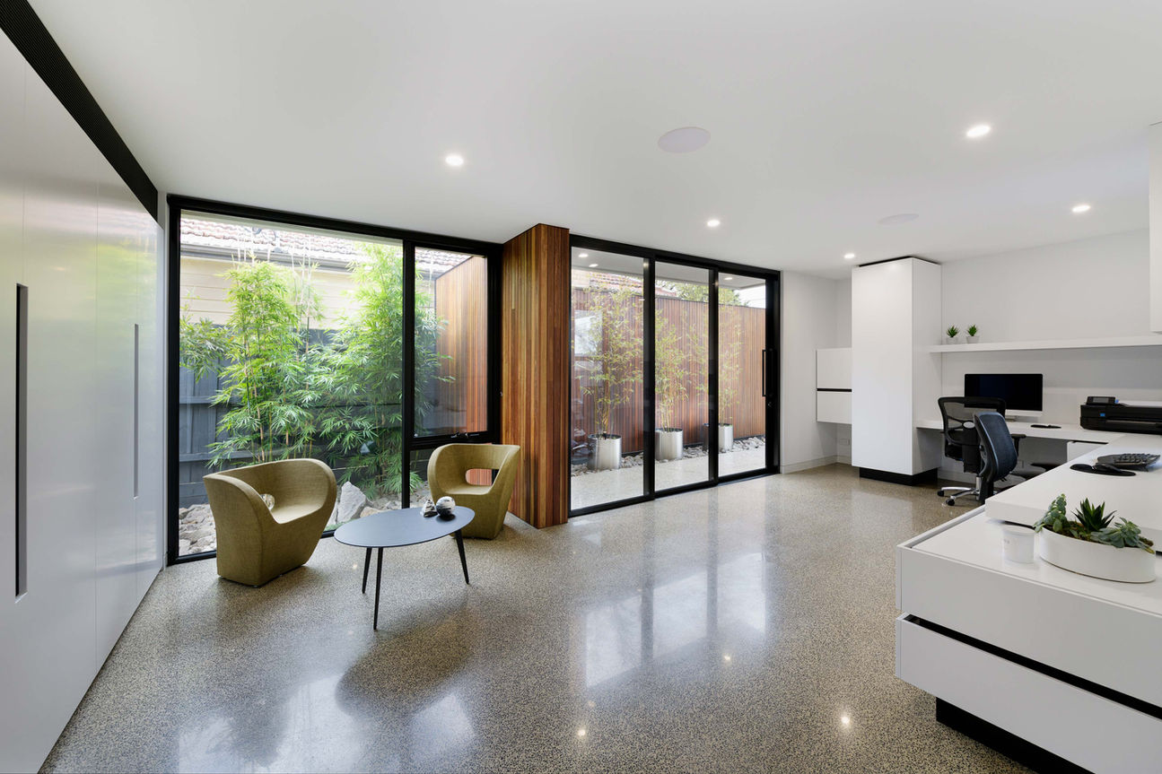 concrete interior design architecture melbourne