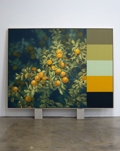 Fantasy in C Major, an original oil abstract palette painting by contemporary fine artist Jeff Peters, exploring layered colors and textures in a refined, modern composition. Luxury fine art for collectors, galleries, and interiors