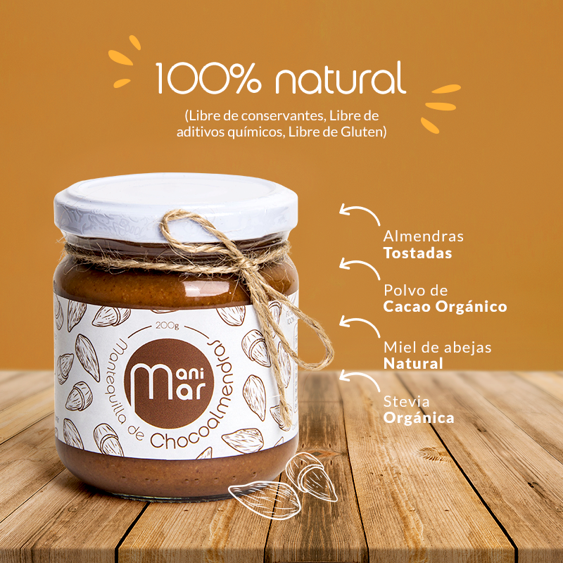 Miniatura: Mantequilla de Chocoalmendras