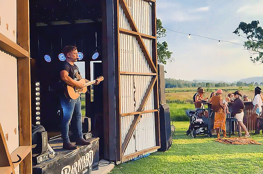 Barn Dinner The Creek - Barnyard Band