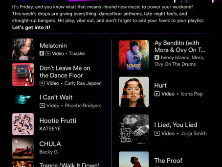 HITS 95 New Music Friday — August 14, 2026