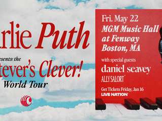 🎶 Charlie Puth Live at MGM Music Hall at Fenway