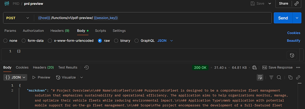 Test 4-Generate PDF Preview