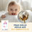Miniaturbild: Frau Holle Babybettdecke ''PFLEGELEICHT'' - 100% Baumwolle