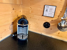 Nespressomaschine im Chalet