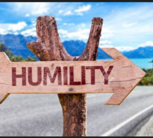 Just when you think you're doing well.... Humility