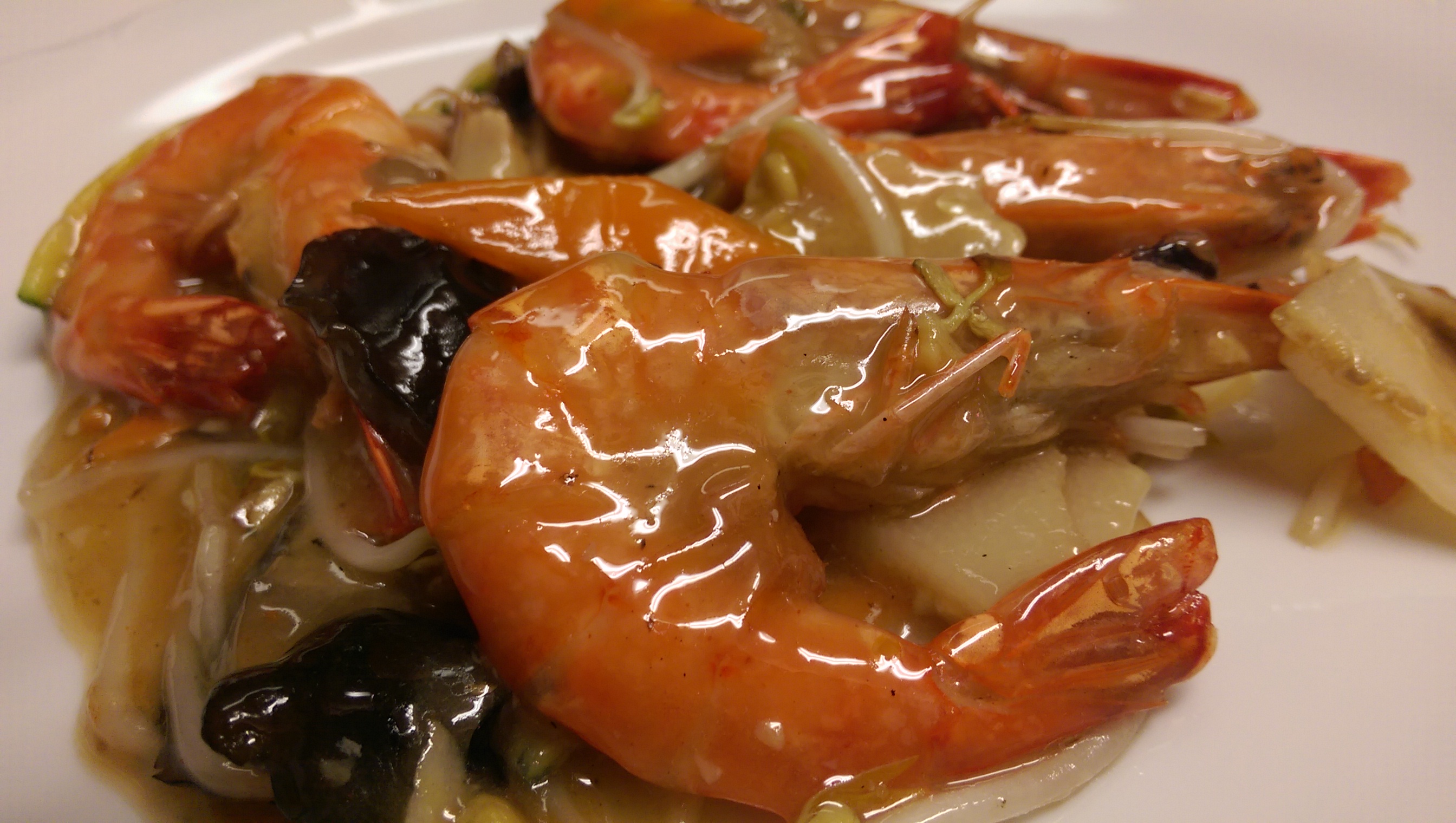 Arranged Food and Objects