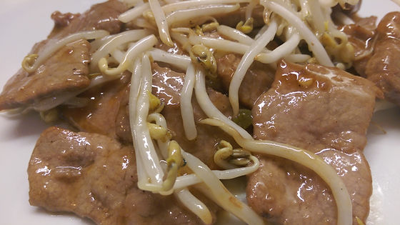 Manzo con germogli di soia